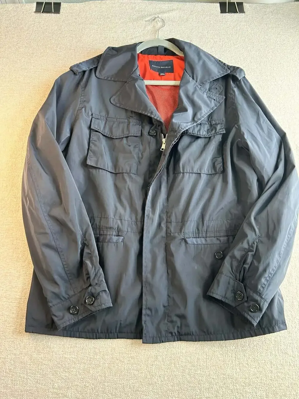 Banana Republic navy nylon